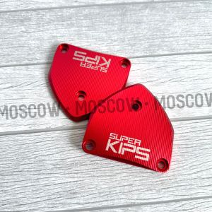 COVER TUTUP SUPER KIPS SET KIRI KANAN TUTUP KIPS KAWASAKI NINJA R RR SS COVER SUPER KIPS NINJA TUTUP SUPERKIPS FULL CNC ALUMINIUM TEBAL WARNA GOLD HITAM HIJAU SILVER MERAH BIRU SUPER KIPS SEPASANG PNP NINJA R NINJA S NINJA