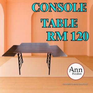 (PERABOT ANN) CONSOLE TABLE / STUDY TABLE / WRITING TABLE
