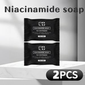 [BUY1 TAKE1]Men’s Niacinamide Whitening Soap Deep Cleansing Brightening & Dark Spot Care