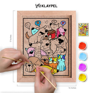 Dogs | Master Kit | DIY Arts & Crafts | Large