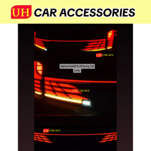 TOYOTA ALPHARD VELLFIRE AGH30 2015 - 2023 AH40 DESIGN LED TAIL LAMP LIGHT LIGHTS