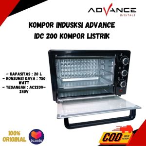 OVEN ADVANCE AOV-300 OVEN LISTRIK MULTIFUNGSI KAPASITAS 20L OVEN DENGAN WAT RENDAH OVEN MURAH OVEN PEMANGGANG