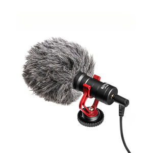 BY-MM1 On-Camera Condenser Microphone Cardioid Compact Mini Mic for Phones DSLR Audio