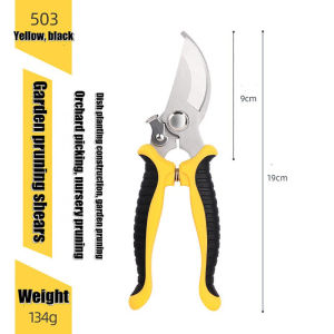 Garden Pruning Shears | Plant Cut Capacity Garden Care Tools with Sharp Rust Resistant Steel Blade