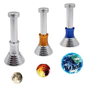 MIA Funny Kids Multicolor Metal Anti-stress Office Desk Gadgets Gravity Defying Stress Relief Decompression Toy Finger Moondrop Flipo Flip Fidget Magic Moondrop Fidget Toys