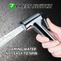 Handheld Bidet Booster Sprayer Bathroom Toilet Hose Shower Head Flushing Pressurization Spray Gun Hand Wash Bidet Tap. 
