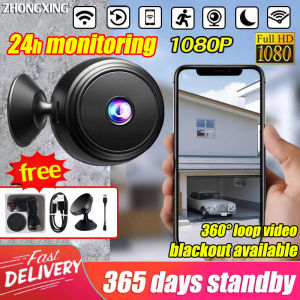 Standby for 360 days🔥A9 small cctv camera 1080 Ultra HD bulb 360 camera with night vision with voice portable connect to cellphone Remote Monitoring View Anytime(hidden camera mini camera package set Security Camera A9 hiden Camera)