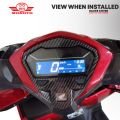 HONDA CLICK V3 GAUGE PANEL COVER GARNISH PROTECTOR FOR CLICK V3 MOTORCYCLE 1PC SPEEDMOTO C-9167 F-9690. 
