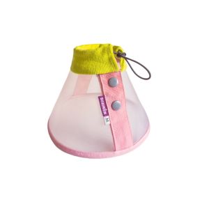 ZENDO12 Soft Cat Elizabeth Collar Breathable Anti-Bite Cat Neck Protective Circle Flexible Snap Button Pet Neck Cone Sterilization Care