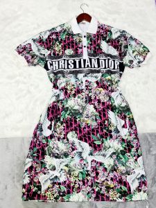 4D Colar Dress Thailand Topgrade Quality (Free Size M-XXL)