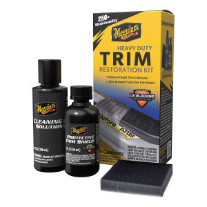 Meguiar’s Heavy Duty Trim Restoration Kit - Ultra-Durable Protection with UV Blocking Protection G250100