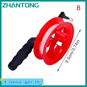 ZHANTONG ล้อว่าวยาว30 50 100 150 200เมตรล้อแบริ่งกลางแจ้งเครื่องมือม้วนสายอุปกรณ์เสริมว่าว