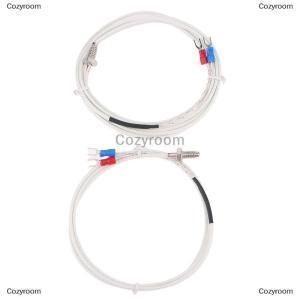 [COD] Cozyroom K Type Thermocouple Cable M6 1M 2M Screw Temperature Sensor Probe 0-800 C For REX-C100 Temperature Controller Thermostat