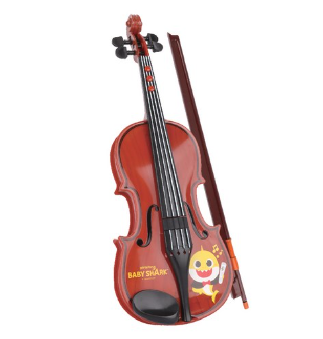 Baby Shark Electric Violin Toy (Plays Music) ○ Classical Violin