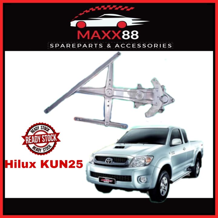 Front Right Window Regulator For Toyota Hilux 2005-2015 (KUN16, KUN26) - AutoNova