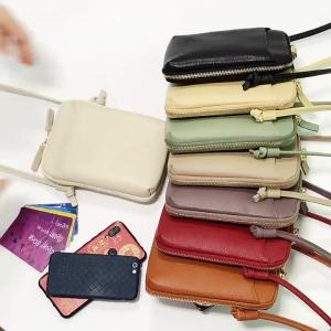 Womens Small Crossbody Bags Women Soft Leather Shoulder Messenger Bag Designer Ladies Cell Phone Pocket Purse Simple Handbag2026