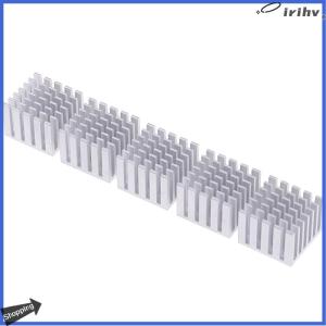 【jianzhanqinl】 5 chiếc Phụ Kiện Làm mát 20x20x15mm tản nhiệt tự làm Chip GPU CPU tản nhiệt bằng nhôm