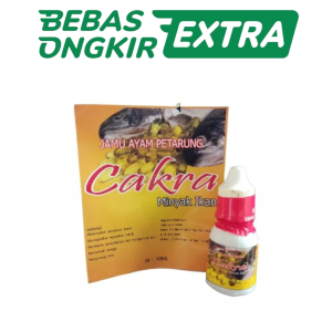 CAKRA MINYAK IKAN - multivitamin ayam