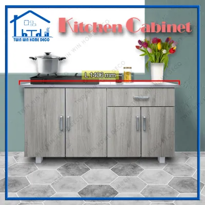 (Only KL & Selangor Area)[Twin Win Home]Low Kitchen Cabinet/Gas Cabinet/Kitchen Storage Cabinet