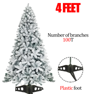 Christmas Tree Artificial Pine Tree Xmas Holiday Decoration for Home Living Room & Party