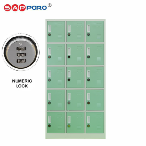 SAPPORO KOLN 15 - Loker Besi 15 Pintu | Steel Locker 15 Doors
