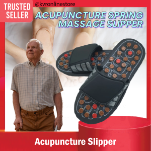 Selipar Urut Kaki Massage Slippers Acupressure Reflexology Sandals Foot Pain Relief Blood Circulation Therapy