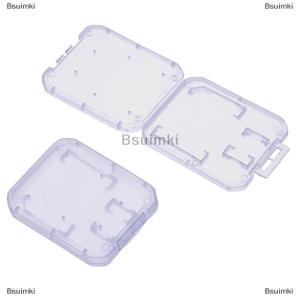 [COD] Bsuimki 10pcs CLEAR Plastic Memory Card Case Micro SD TF Card Storage BOX Protection