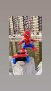 เล่นสเกตบอร์ดสไปเดอร์แมน 2020A ของเล่นเด็ก ของเล่นสร้างสรรค์ รวมกับเครื่องมือสร้างสรรค์ [พร้อมส่ง]