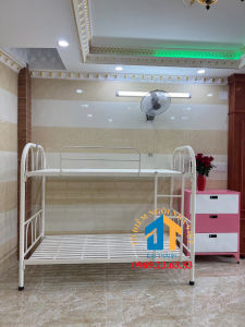 Giường sắt hai tầng kích thước 1m2 x 1m2 ĐẠI THÀNH