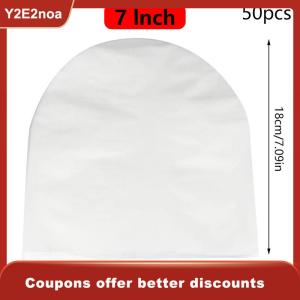 【Y2E2noa】 50Pcs 7 10 12 Inch Clear Vinyl Record Protecter LP Record Plastic Bag Anti-static Record Inner Sleeves Packaging Bag Clear Cover