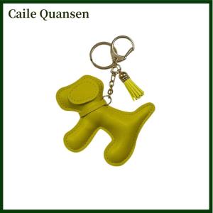 Caile จี้ห้อยกระเป๋ารูปการ์ตูนสำหรับลูกสุนัขพวงกุญแจรถที่มีความคิดสร้างสรรค์ตัวใหญ่และเล็กเคสโทรศัพท์มือถือสายรัดข้อมือจี้