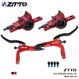ZOOM HB875 MTB Bike Hydraulic Disc Brake Set 800/1400mm Left Front/Right Rear Mountain Bicycle Oil Pressure Disc Brake Set