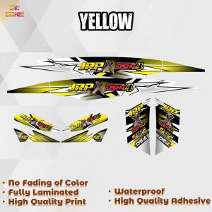 SYM BONUS 100 / 110 JRP X DAENG DECALS (WATERPROOF LAMINATED FADE PROOF)
