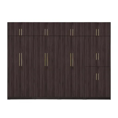 Living Mall Islah Series Customizable Modular Wardrobe With Top 2-Door up to 8-Door in 6 Colours