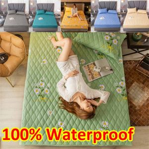 Sheleep 100% Waterproof Quilted Cotton Mattress Cover & Bed Toppers