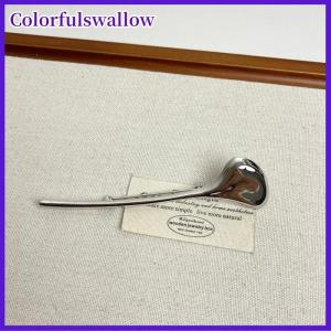 Colorfulswallow Tinh Tế Bóng Kim Loại Ginkgo Lá Trâm Cho Phụ Nữ Thời Trang Đơn Giản Phù Hợp Với Corsage Pins Phụ Kiện Đảng Đồ Trang Sức Quà Tặng Sinh Nhật