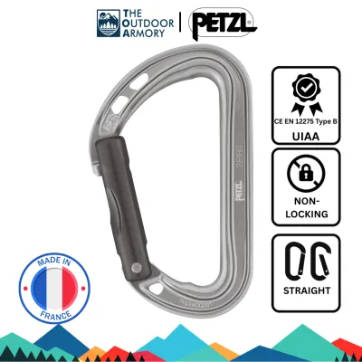 Petzl SPIRIT Carabiner - Straight-Gate