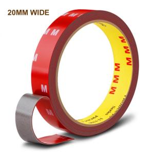Double Sided Tape Acrylic Foam Adhesive Tape Waterproof High Temperature for Car Indoor Decor