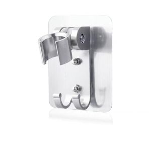 LoviRa Shower Head Holder Adjustable Shower Rack Wall Mounted No Punching Bathroom Accessory