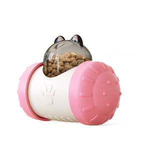 ใหม่ของเล่นปริศนาสำหรับสัตว์เลี้ยงของเล่นฝึกสมดุลรถอาหารรั่วไหลลูกบอลรั่วเครื่องให้อาหารแบบช้าสุนัขของเล่นสุนัขของเล่นเขย่าโยกใหม่