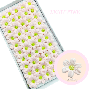 (50PCS)CHAMOMILE Soap Flower Base Fragrant Rose Bouquet Artificial Home Decor Bunga Sabun Chrysanthemum Daisy玫瑰肥皂花香皂花