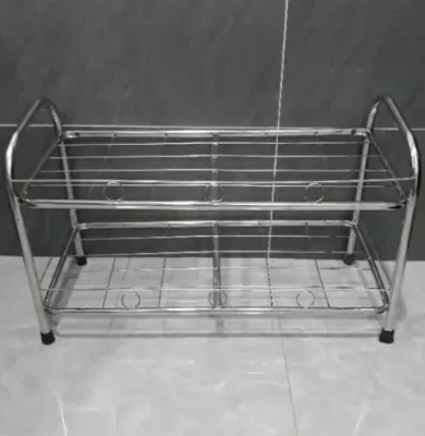 Kệ dép inox cao cấp 2 -3-4-5 tầng ko gỉ sét chắc chắn