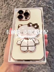 Applicable to Huawei mate50pro Makeup Mirror Phone Case mate40pro Cute Cat New Style P60PRO Womens