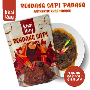 Khaikuy - Rendang Daging Sapi Khas Padang 150gr