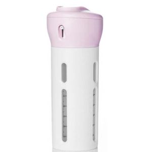 DRHL0097 Botol Travel Set 4 in 1 Dispenser Sabun Shampoo Portable Praktis Mini Travelling Bottle Organizer