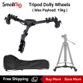 SmallRig Universal Photography Heavy Duty Tripod Dolly Wheels with Carry Bag for Camera Camcorder 3986. 