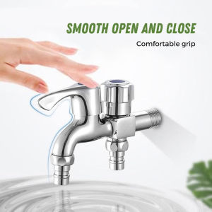 Two Way Faucet 304 Stainless Steel Dual Function Tap Faucet Bathroom Faucet
