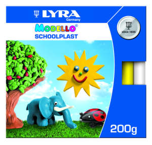 Malam / Clay / Plastisin Lyra Modello School Plast 200 Gram