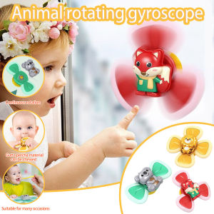 3 Colors baby simple dimple fidget toy Kids Fingertip Gyro Toys Infant Sucker Dining Chair Artifact Bath Toy Windmill Spinner Stress Dropship