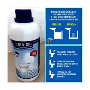 Obat Penghancur Tinja Septic Tank Pengurai Limbah Wc Toilet Mampet Cairan Bakteri Organik